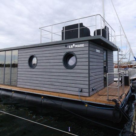 Hausboot Fjord Lacerta Mit Dachterrasse In Wendtorf 외부 사진