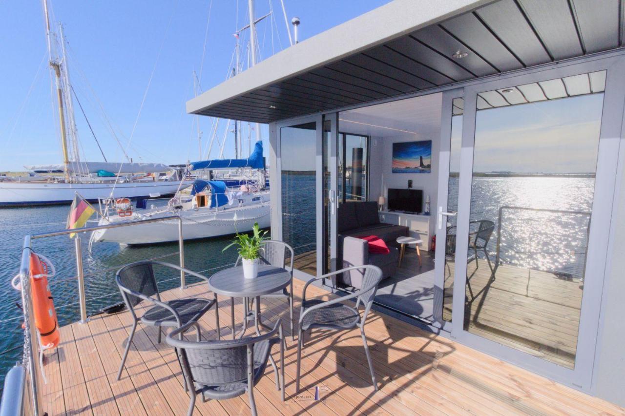 Hausboot Fjord Lacerta Mit Dachterrasse In Wendtorf 외부 사진