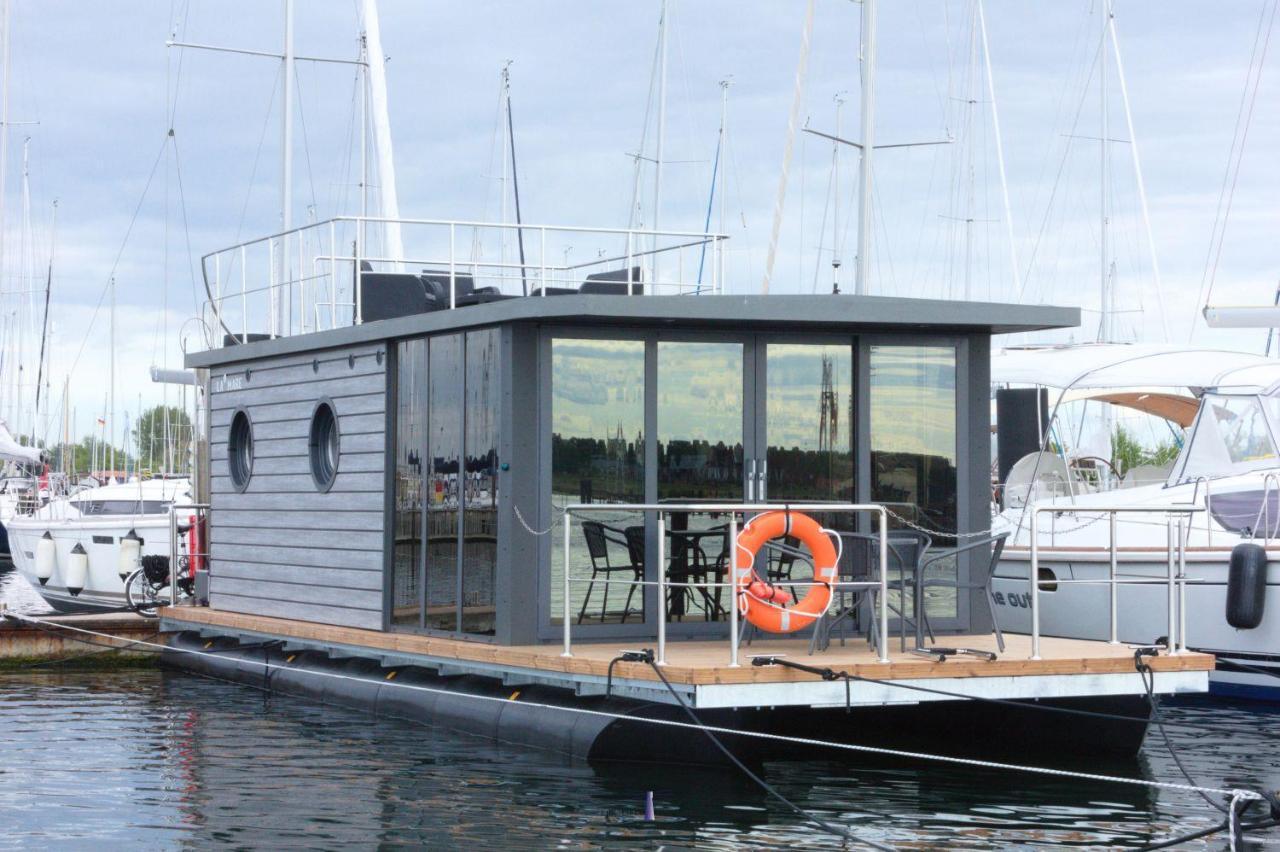 Hausboot Fjord Lacerta Mit Dachterrasse In Wendtorf 외부 사진