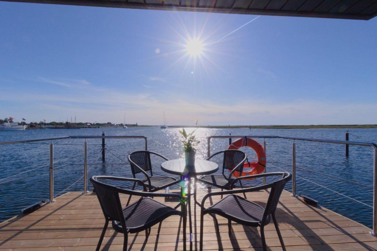 Hausboot Fjord Lacerta Mit Dachterrasse In Wendtorf 외부 사진